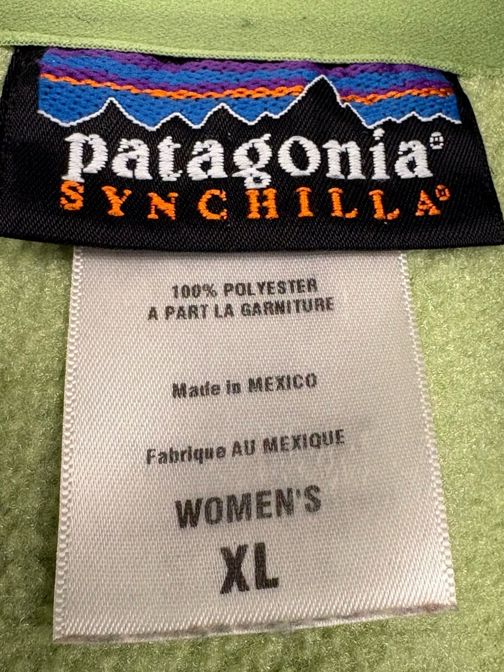 Patagonia Green Fleece Vest with Zip Pockets - Picture 3 of 4